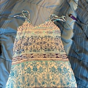 Spaghetti strap dress/ long shirt